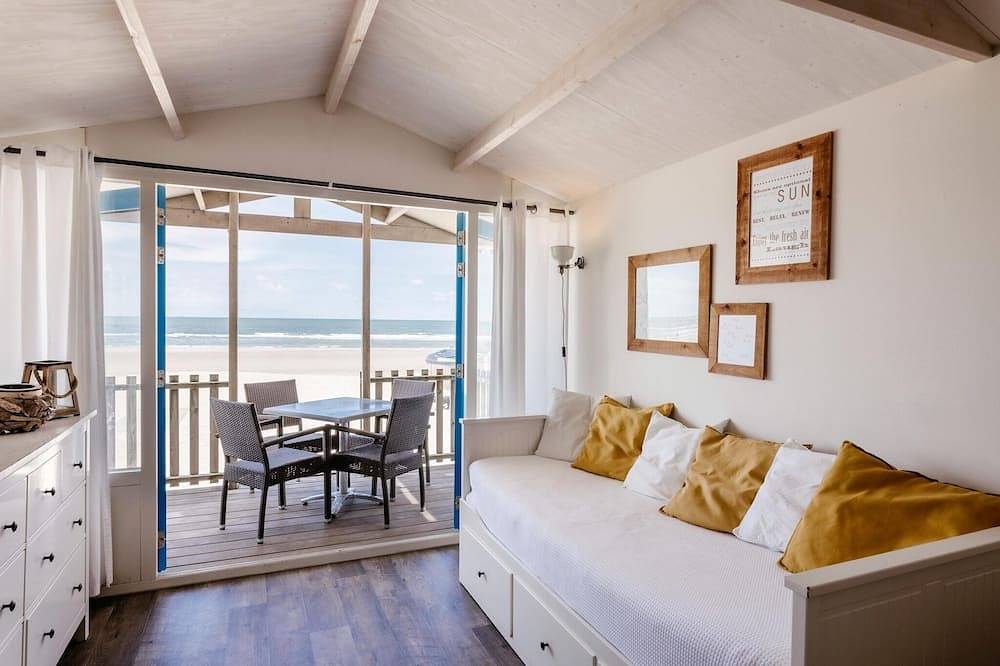Strandhuis in Wijk aan Zee met Uitzicht in Wijk aan Zee, Nederlandse Noordzeekust