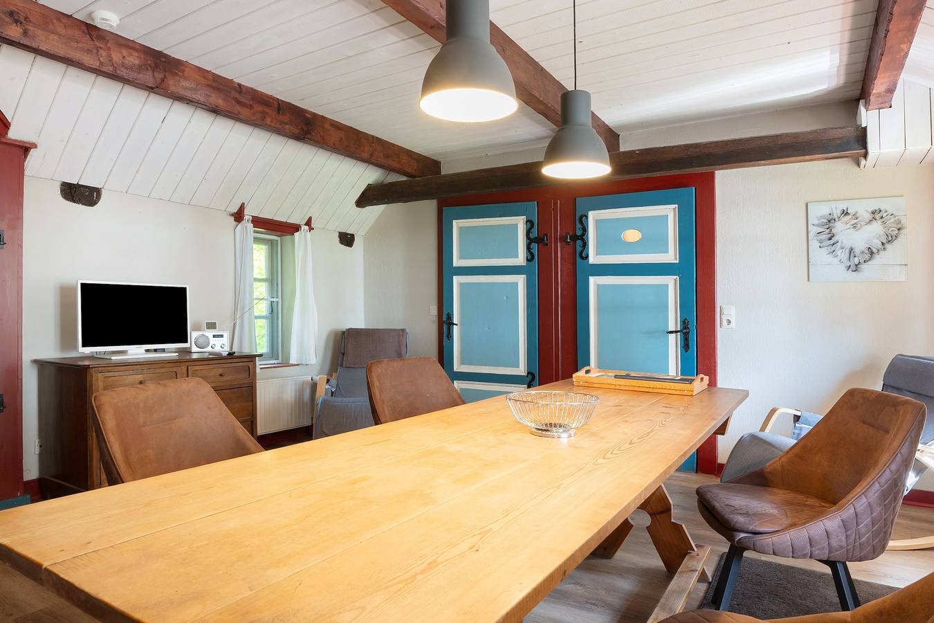 Ganze Wohnung, Ferienwohnung 'Fewo 2 - Pohns Warft' mit Gemeinschaftsgarten und Wlan in Oldenswort, Eiderstedt