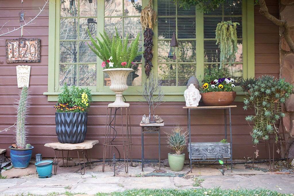 Das historische Rosen-Häuschen in Springdale, Utah in Springdale, Zion Nationalpark