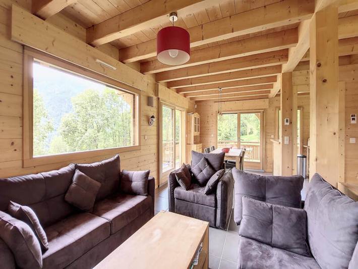 Hütte für 8 Personen, mit Garten, kinderfreundlich in Saint-Jean-d'Aulps