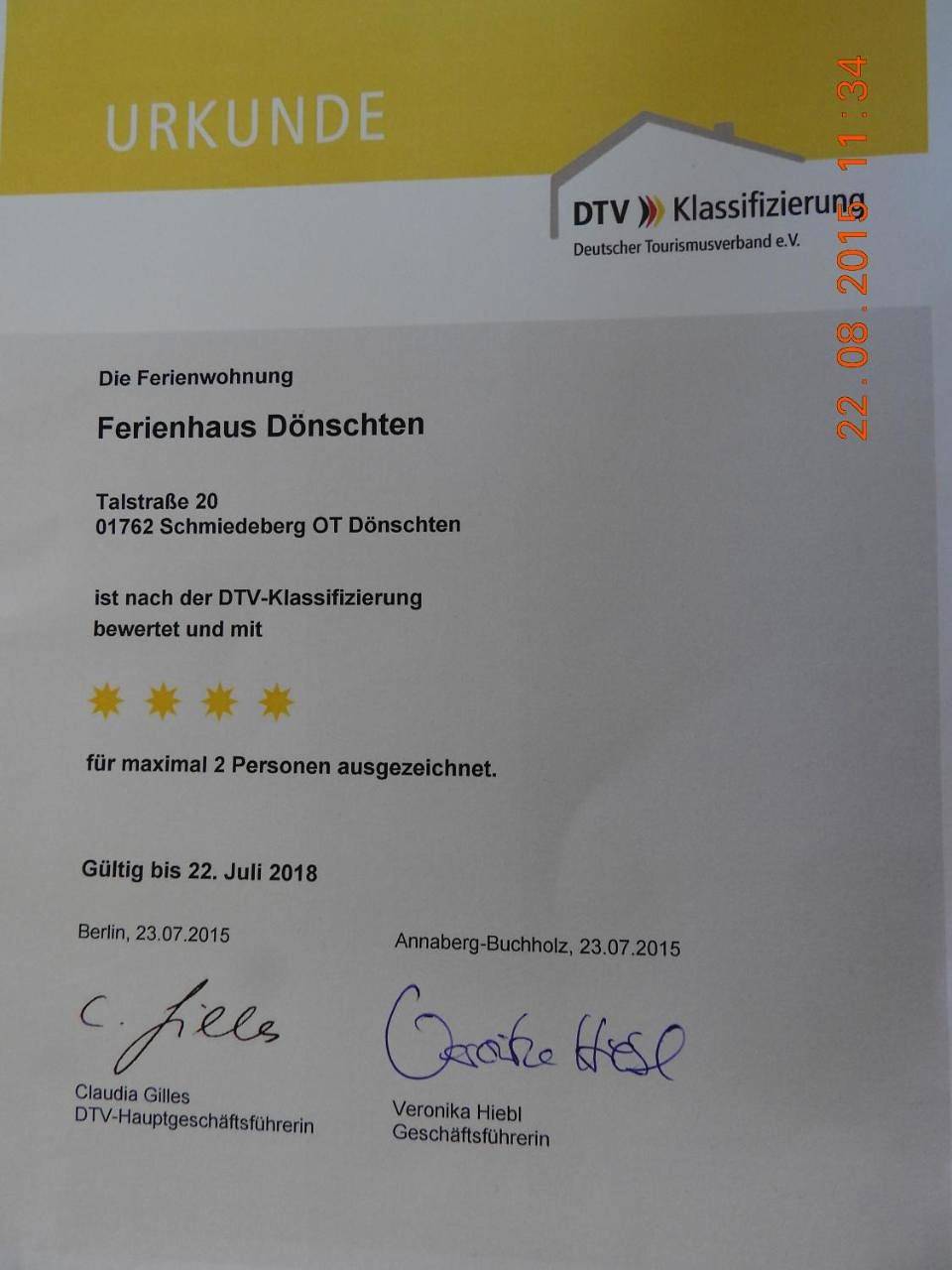 Ferienhaus Dönschten in Dippoldiswalde, Osterzgebirge