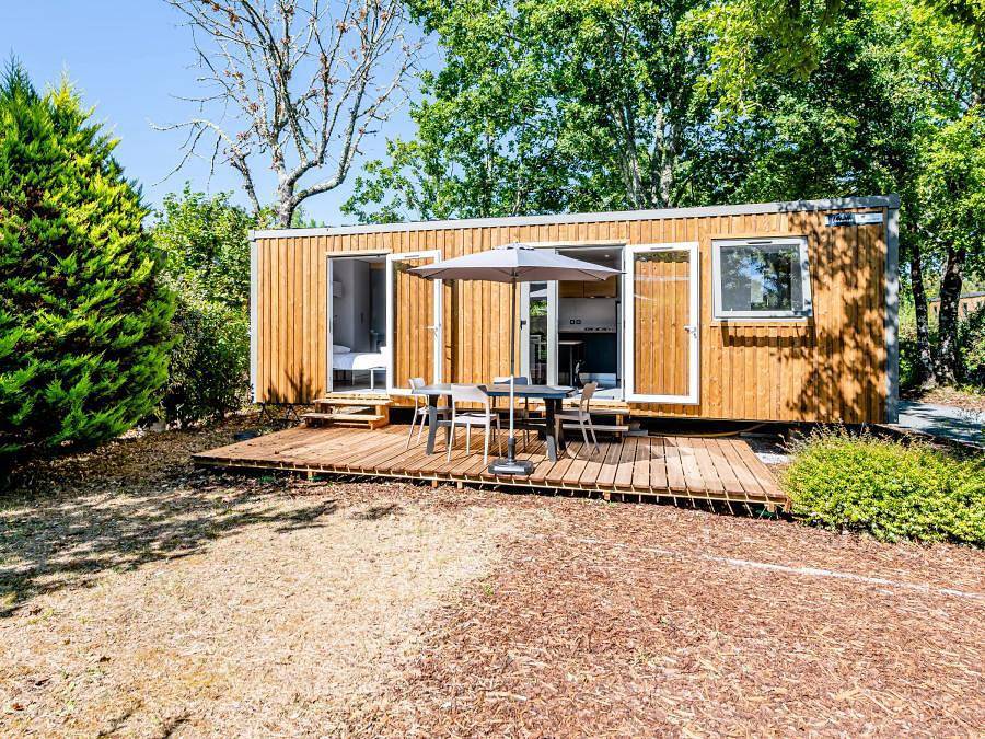 Camping Domaine Les Oréades - Mobilheim 4 personen - Cottage Arcachon 3 Zimmer 4 Personen Klimatisiert + Tv 2sdb in Sanguinet, Côte d’Argent