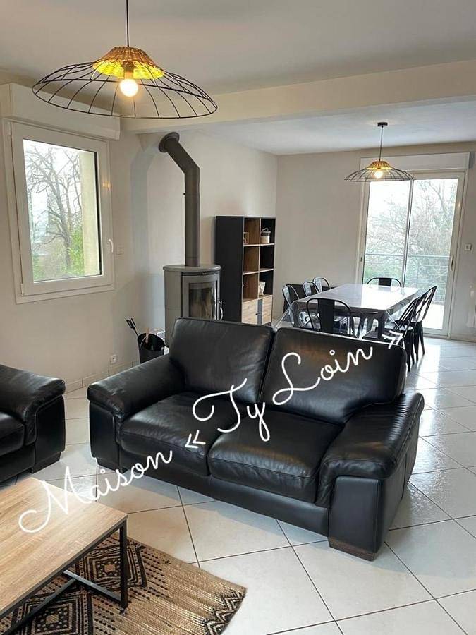 Location de vacances pour 8 personnes, avec vue et jardin à Logonna-Daoulas - 3