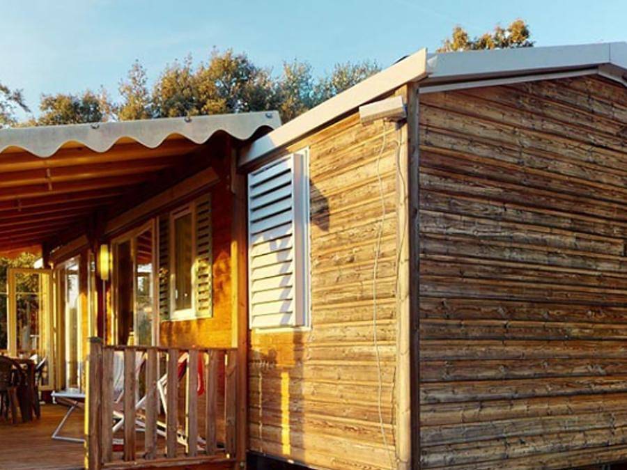 Camping de l'Aigle - Mobilhome 6 personnes - Cottage Confort 3 Chambre + climatisation + Lave vaisselle in Aiguines, Parc naturel régional du Verdon