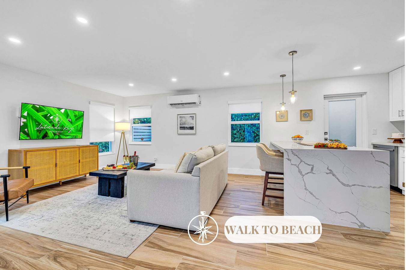 Apartamento entero, Beach Condo / King Bed / Lush Patio w/ Bbq / Birch Key One in Central Beach, Fort Lauderdale