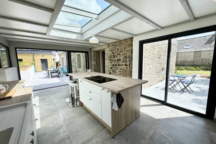 Location de vacances pour 6 personnes, avec Terrasse et Jardin à Plouhinec (Morbihan) - 4