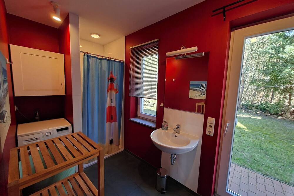 Haus Seeadler mit zwei Einheiten,  Wasserblick, im Grünen, Sauna , Kamin, Zaun in Quilitz, Rankwitz