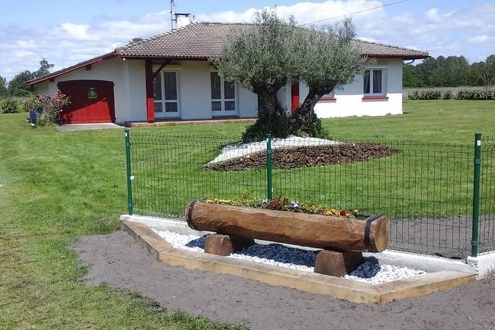Maison de vacances pour 6 personnes, avec jardin
