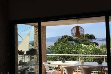 Gîte pour 4 personnes, avec balcon et jardin dans Plage d'Argent
