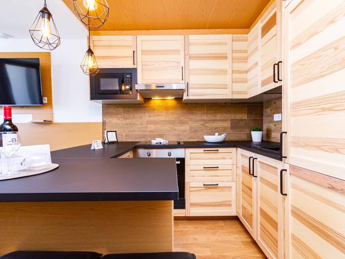 Appartement de vacances pour 6 personnes, avec Balcon et Terrasse ainsi que Jardin et Bassin pour enfant