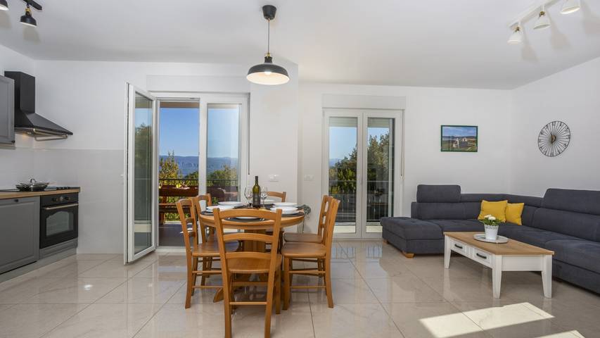 Villa pour 4 personnes, avec jardin à Vrbnik - 4