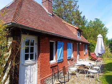 Location de vacances pour 4 personnes, avec jardin à Auberville