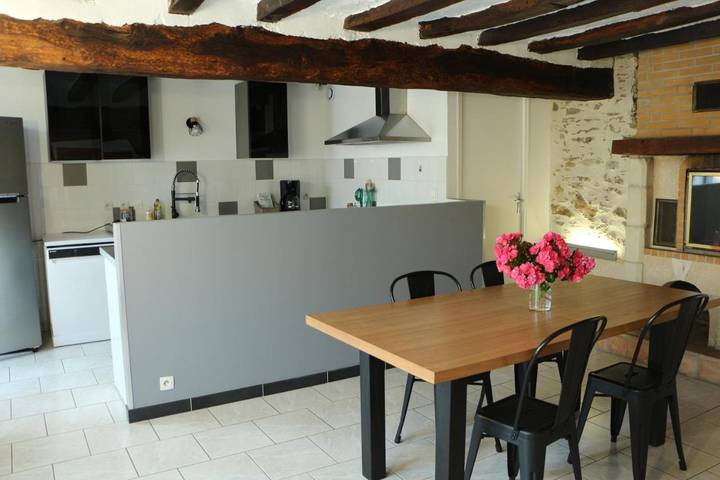 Maison de vacances pour 4 personnes, avec jardin