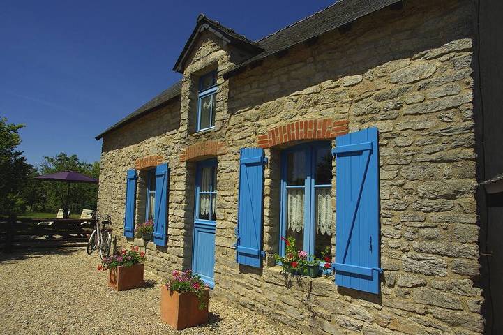 Maison de vacances pour 6 personnes, avec jardin à Saint-Lyphard