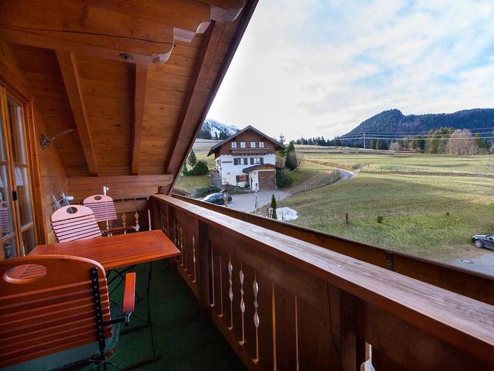 Adlerhorst im Landhaus am Bächle in Oberstdorf, Bayerisch Schwaben