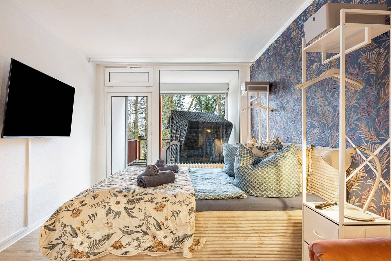 Apartamento entero, Apartamento "Strandkorb Am Steinhuder Meer" con terraza privada y Wi-Fi in Wunstorf, Steinhuder Meer