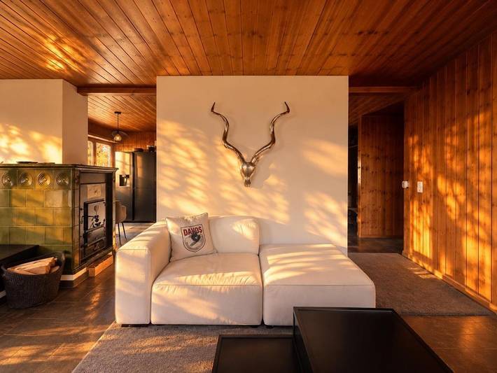 Ferienhaus für 6 Personen, mit Terrasse und Garten sowie Ausblick in Davos