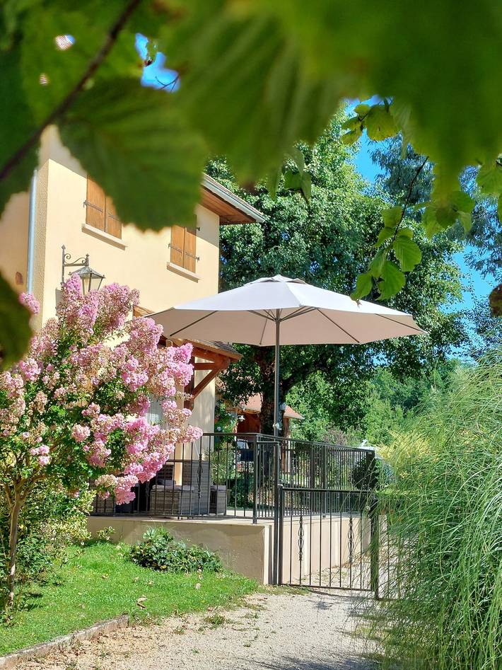 Gîte pour 2 personnes, avec piscine