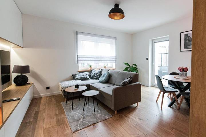 Apartament wakacyjny dla 4 osób, z Taras w Lubań