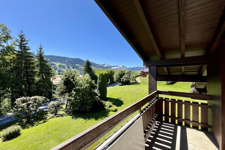 Location de vacances pour 4 personnes, avec jardin, adapté aux familles à Combloux
