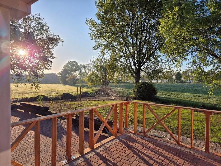 Ferienwohnung für 3 Personen, mit Garten und Terrasse in Uplengen - 4