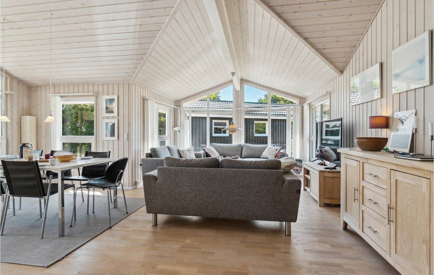 Ferienhaus für 8 Personen mit Terrasse in Hals, Limfjord in Nordjütland
