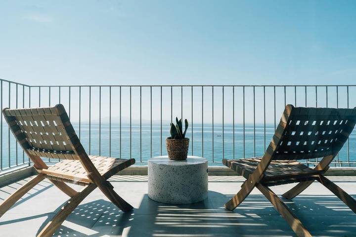 Vakantiehuis voor 5 personen, met balkon en whirlpool in Lesbos