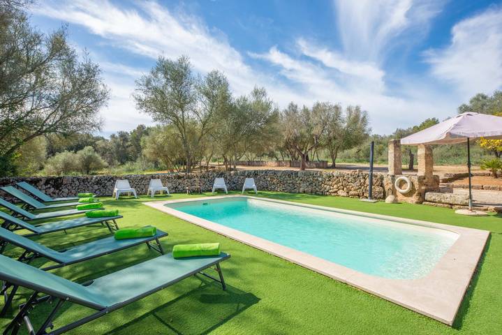 Can Pere Rapinya - Authentique villa majorquine avec piscine privée Wifi gratuit in Algaida, Majorque l'intérieur des terres
