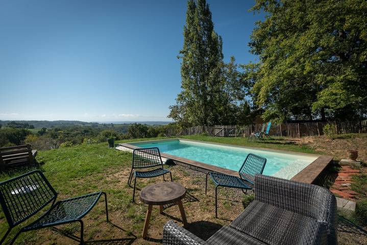 Maison de vacances pour 11 personnes, avec Balcon et Jardin dans le Gers