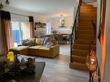 Gîte pour 4 personnes, avec terrasse à Fresnicourt-le-Dolmen