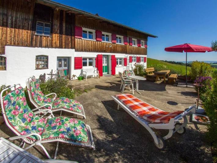 Ferienhaus für 6 Personen, mit Terrasse und Sauna in Buchenberg
