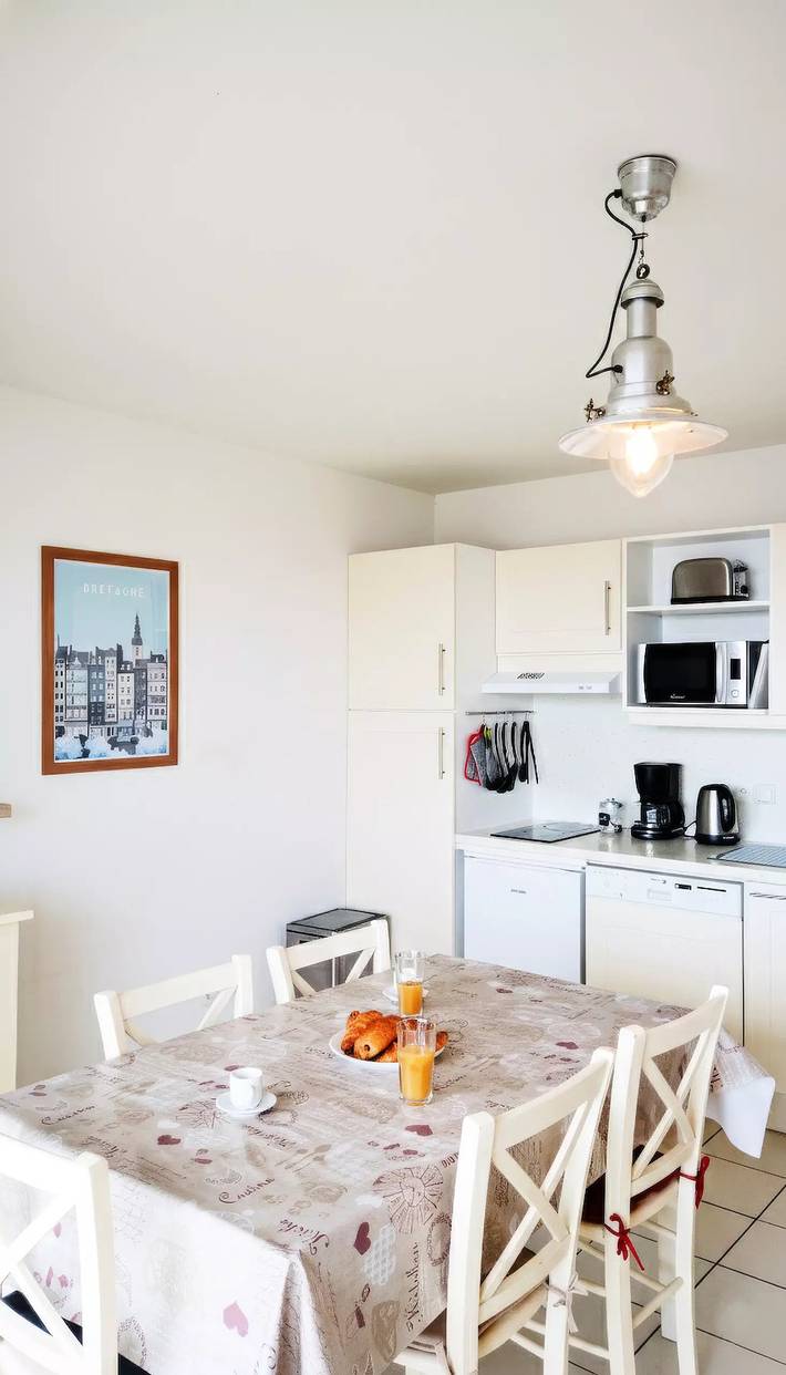 Gîte pour 5 personnes, avec balcon dans Plage Trez-Hir - 4