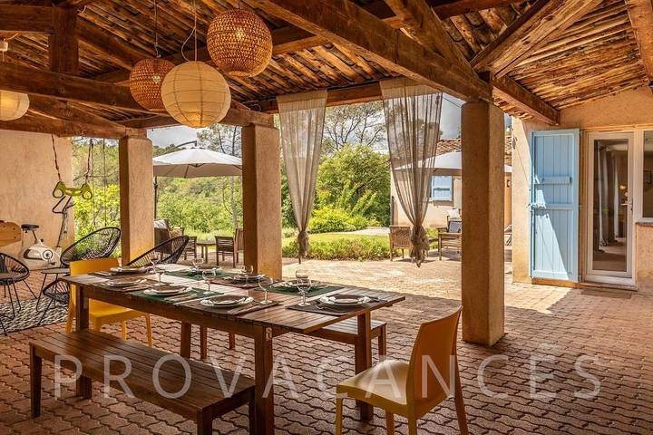 Location de vacances pour 10 personnes, avec piscine et jardin à Tourrettes-sur-Loup - 2