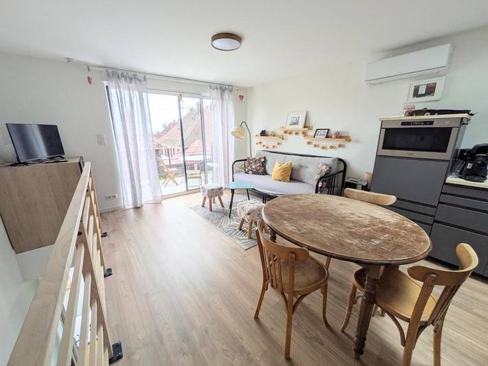 Gîte pour 4 personnes, avec Balcon ainsi que Terrasse et Vue à Wattwiller - 2