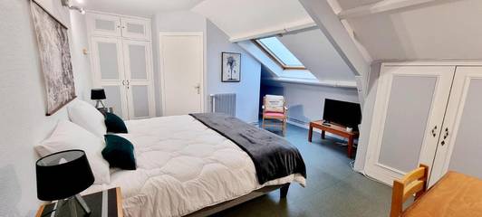 Gîte pour 2 personnes, avec jardin et terrasse dans Us