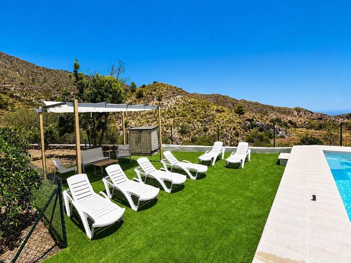 Casa rural para 18 personas, con Jacuzzi y Terraza además de Jardín y Piscina en Águilas - 4