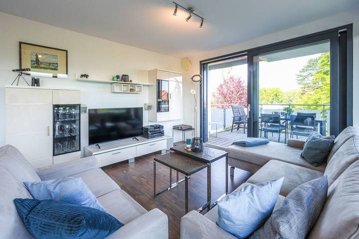 Ferienwohnung für 4 Personen, mit Seeblick und Ausblick sowie Terrasse in Hegau - 4