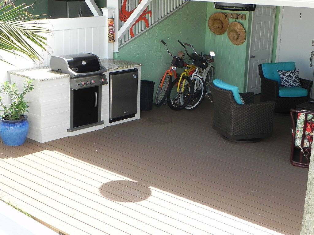 Island Townhouse North Hutchinson Island - Zu Fuß zum Strand - Für 5 Personen - Hundefreundlich in North Hutchinson Island / Orchid Island, St. Lucie County