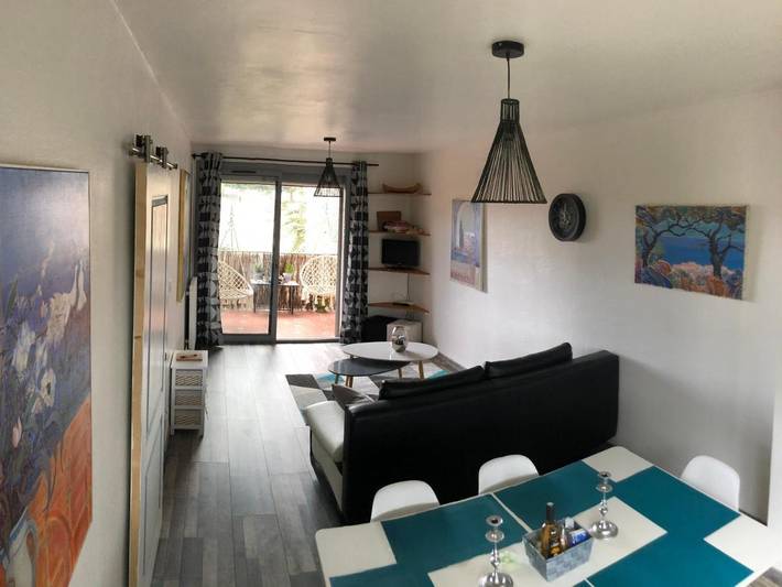 Gîte pour 4 personnes, avec vue et balcon dans Gare De Collioure