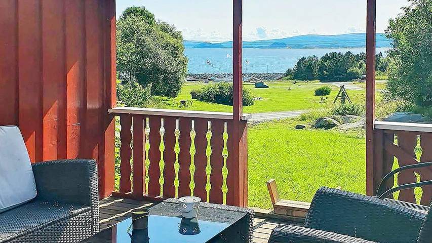 Ferienhaus für 6 Personen, mit Ausblick und Terrasse in Ørland