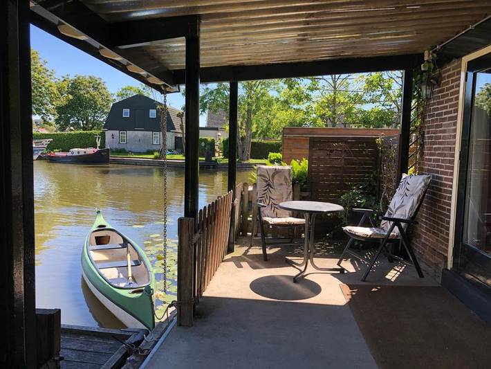 Vakantieappartement voor 3 personen, with Terras and Tuin as well as Uitzicht op het meer and Uitzicht in Langedijk