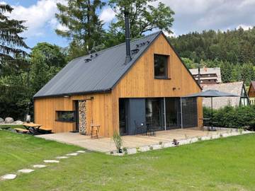 Ferienhaus für 12 Personen, mit Garten und Terrasse in Nordböhmen