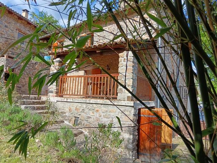 Maison de vacances pour 4 personnes, avec Balcon et Terrasse ainsi que Jardin et Vue