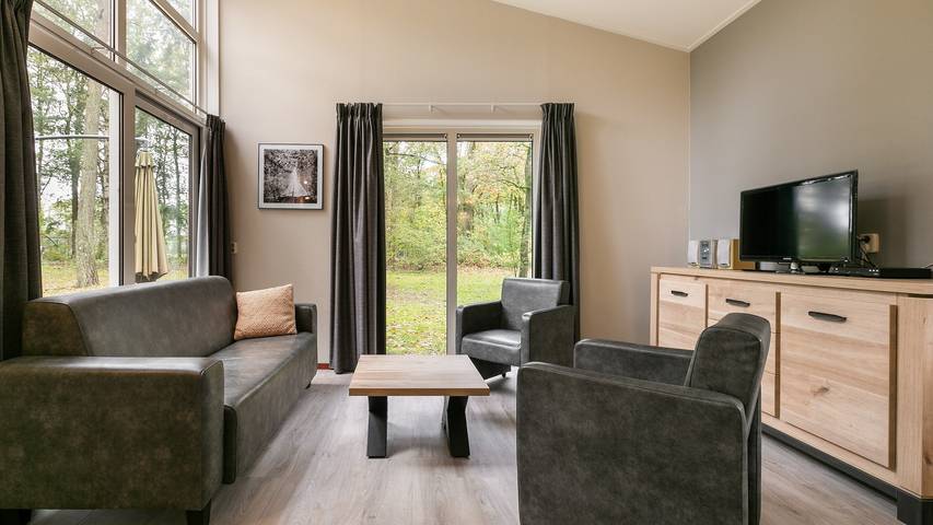 Vakantiehuis voor 4 personen, met terras en balkon/terras op de Veluwe