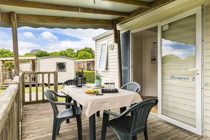 Camping für 4 Personen, mit Terrasse in Bénodet - 4