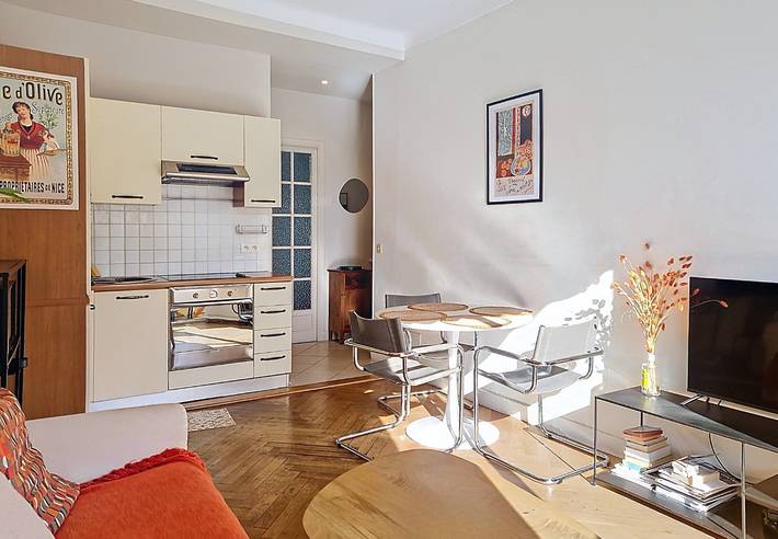 Ferienwohnung für 2 Personen, mit Balkon in Nizza - 3