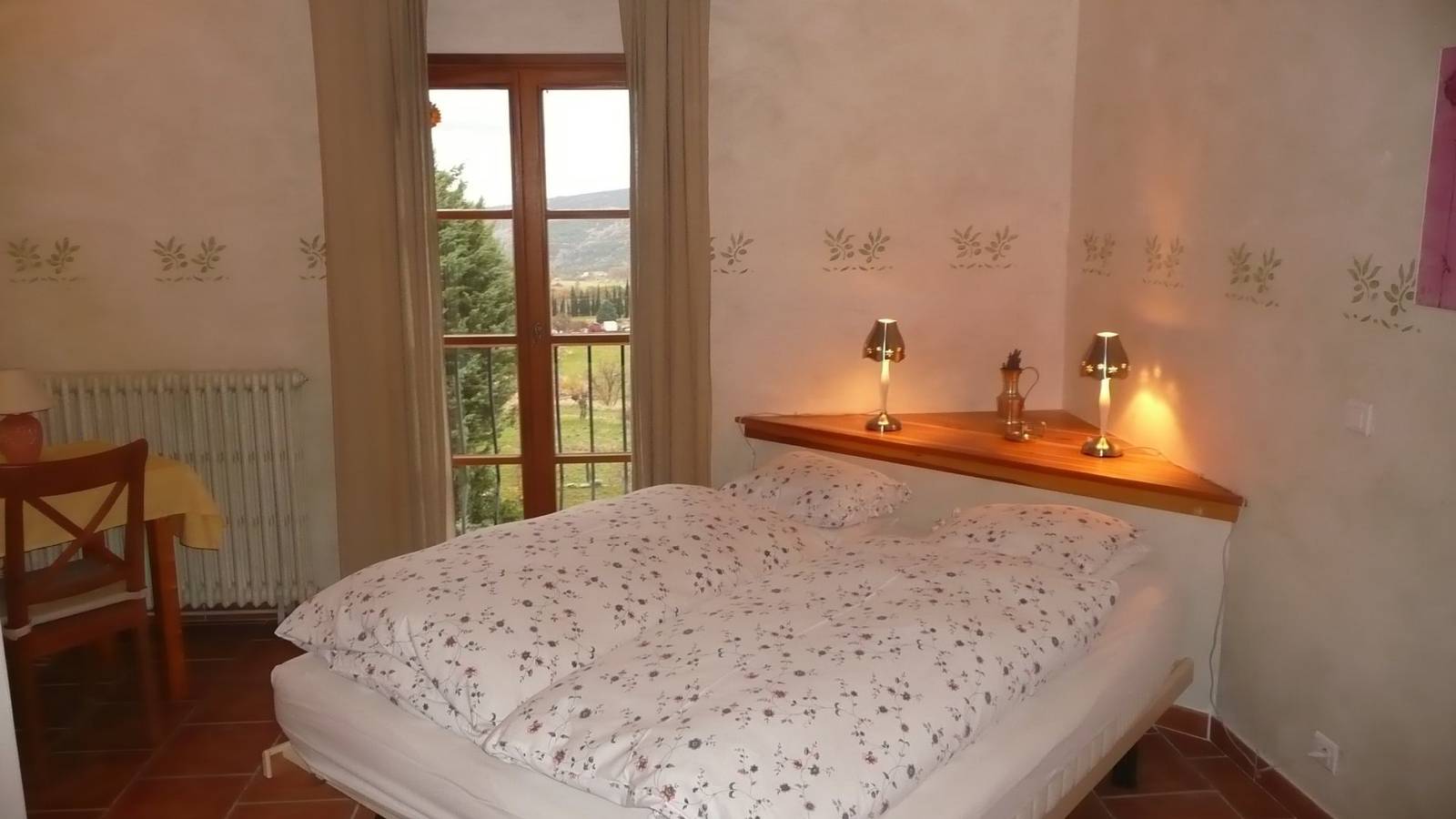 Chambre d'hôte de charme dans une vieille bastide - Ganagobie in Cruis, Région de Forcalquier