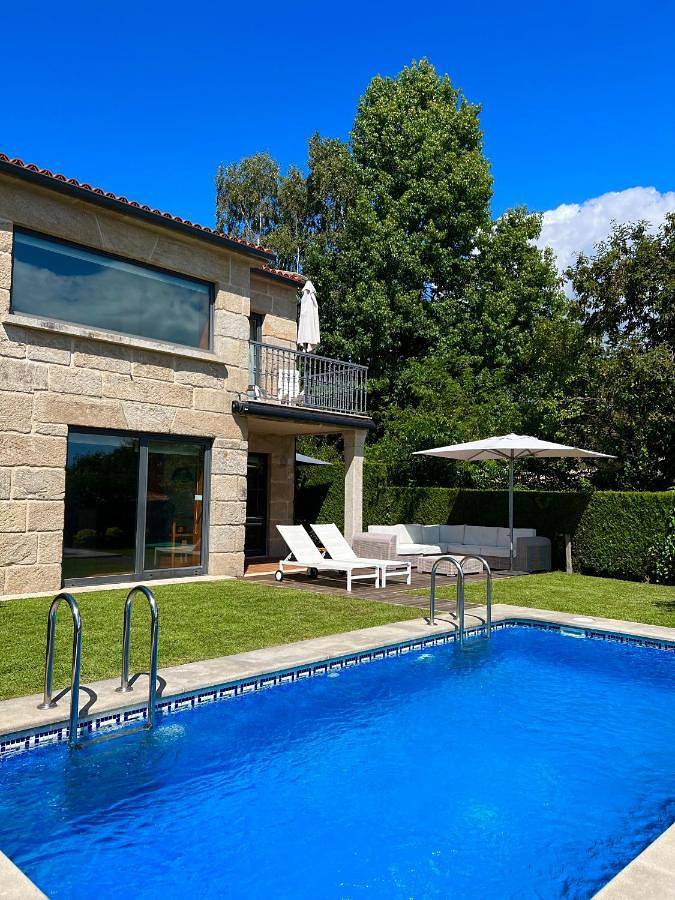 Casa rural para 6 personas, con piscina además de jardín y vistas en Sanxenxo - 3