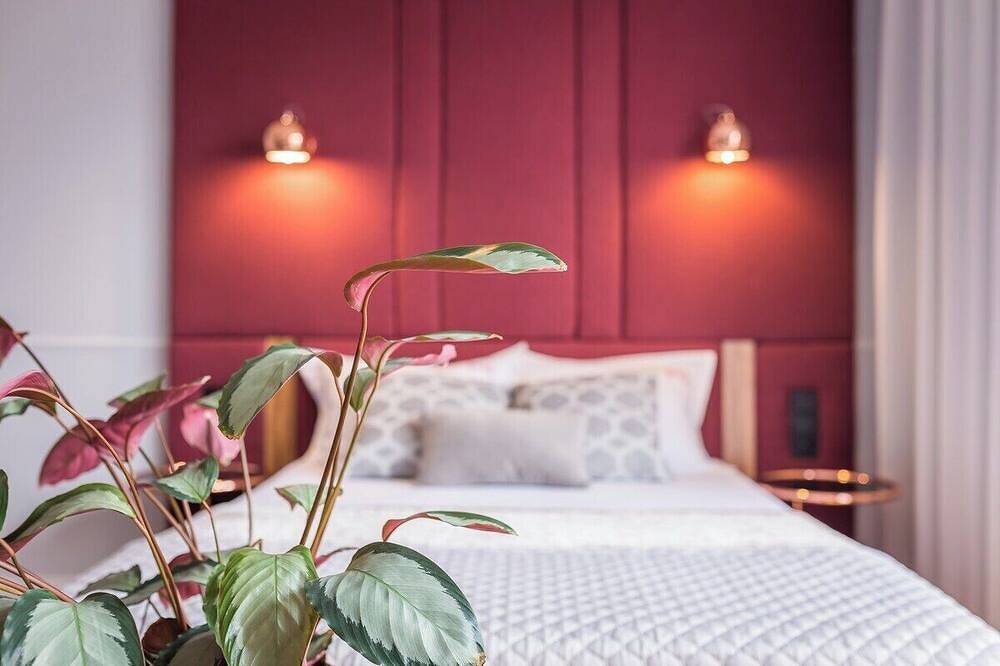 Appartement entier, Feniks Burgundy studio with a terrace in Cracovie, Petite-Pologne