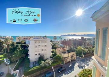 Gîte pour 4 personnes, avec vue dans Chateau Et Parc Vallombrosa Cannes